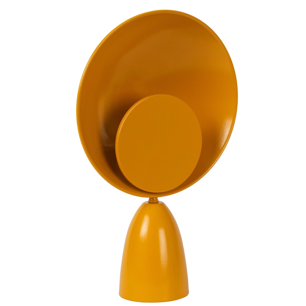 Lucide Design tafellampCastamar Ø 25,5cm geel - 34552/03/44